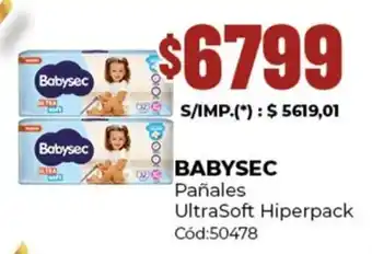 Babysec ultrasoft hiperpack