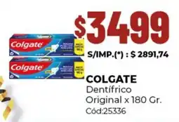 Diarco Colgate dentifrico original oferta
