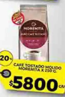 Supermercados DIA Café morenita tostado molido oferta