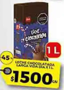 Supermercados DIA Dia leche chocolatada larga vida oferta