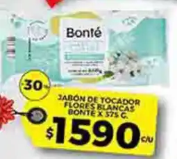 Supermercados DIA Bonté jabón de tocador flores blancas oferta