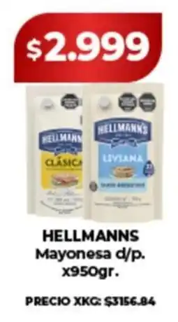 Supermayorista Vital Hellmann's mayonesa d/p. oferta