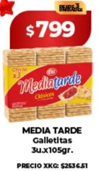 Media tarde galletitas