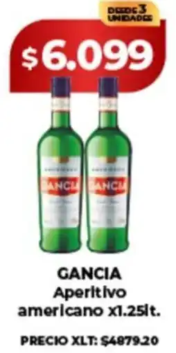 Supermayorista Vital Gancia aperitivo americano oferta