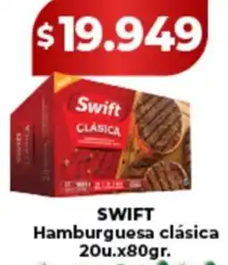 Supermayorista Vital Swift hamburguesa clásica oferta