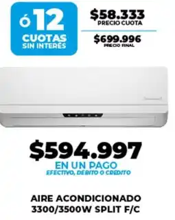 Supermayorista Vital Aire acondicionado oferta