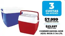 Supermayorista Vital Conservadora mor azul-roja oferta