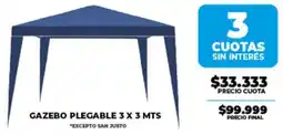 Supermayorista Vital Gazebo plegable oferta