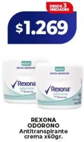 Rexona odorono antitranspirante crema