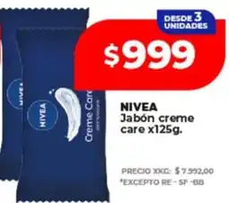 Supermayorista Vital Nivea jabón creme care oferta