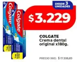 Supermayorista Vital Colgate crema dental original oferta