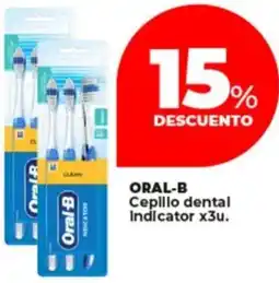 Supermayorista Vital Oral-B cepillo dental indicator oferta