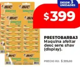 Supermayorista Vital Bic prestobarba3 maquina afeltar desc sens shav oferta