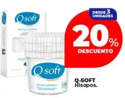 Supermayorista Vital Q-soft hisopos oferta
