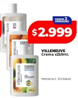 Supermayorista Vital Villeneuve crema oferta