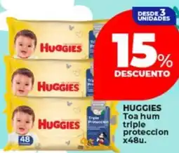 Supermayorista Vital Huggies toa hum triple proteccion oferta