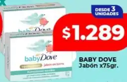 Supermayorista Vital Dove baby jabón oferta