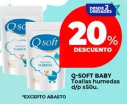 Supermayorista Vital Q-soft baby toallas humedas d/p oferta