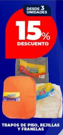 Supermayorista Vital Trapos de piso, rejillas y franelas oferta