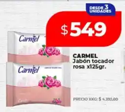 Supermayorista Vital Carmel jabón tocador rosa oferta