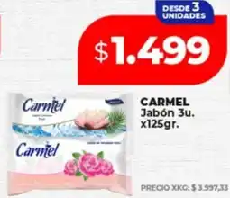 Supermayorista Vital Carmel jabón oferta