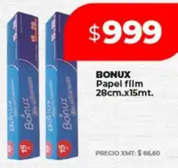 Supermayorista Vital Bonux papel film oferta