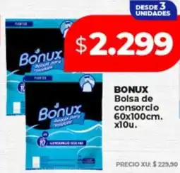 Supermayorista Vital Bonux bolsa de consorcio oferta