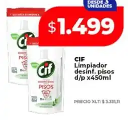 Supermayorista Vital Cif limpiador desinf. pisos d/p oferta