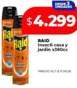 Supermayorista Vital Raid insecti casa y jardin oferta