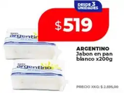 Supermayorista Vital Argentino jabon en pan blanco oferta
