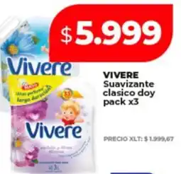 Supermayorista Vital Vivere suavizante clasico doy pack oferta