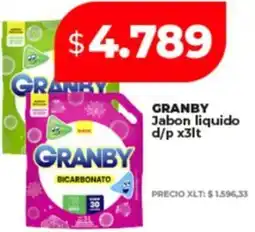 Supermayorista Vital Granby jabon liquido d/p oferta