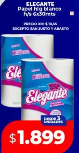 Supermayorista Vital Elegante papel hig blanco h/s oferta