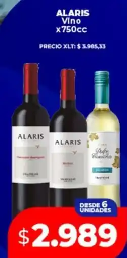 Supermayorista Vital Alaris vino oferta
