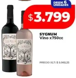 Supermayorista Vital Sygnum vino oferta