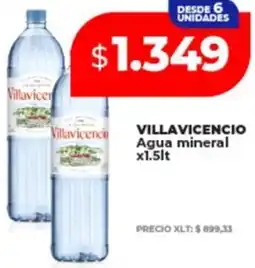 Supermayorista Vital Villavicencio agua mineral oferta