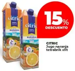 Supermayorista Vital Citric jugo naranja tetrabrik oferta