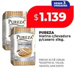 Supermayorista Vital Pureza harina c/levadura p/casero oferta