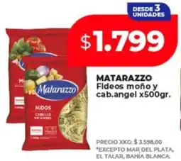 Supermayorista Vital Matarazzo fideos moño y cab.angel oferta