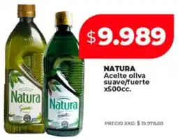 Supermayorista Vital Natura aceite oliva suave/fuerte oferta