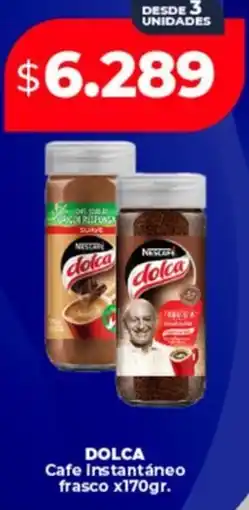 Supermayorista Vital Dolca cafe instantáneo frasco oferta