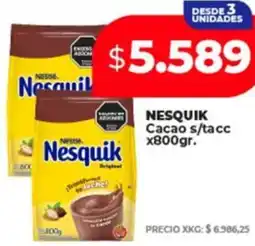 Supermayorista Vital Nesquik cacao s/tacc oferta