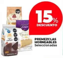 Supermayorista Vital Premezclas horneables seleccionadas oferta