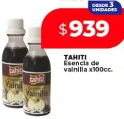 Supermayorista Vital Tahiti esencia de vainilla oferta