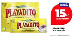 Supermayorista Vital Playadito mate cocido oferta