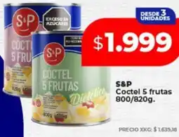 Supermayorista Vital S&p coctel 5 frutas diel oferta