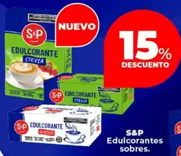 Supermayorista Vital S&P edulcorantes sobres oferta