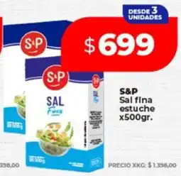 Supermayorista Vital S&P sal fina estuche oferta