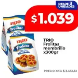Supermayorista Vital Trio frolitas membrillo oferta