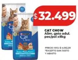 Supermayorista Vital Purina cat chow alim. gato adul. pes/pol oferta